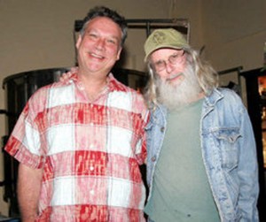 Doug Balentine and Simons (shown not long before Balentine’s death) produced decades of creative shows and music. Courtesy Hip Pocket Theatre