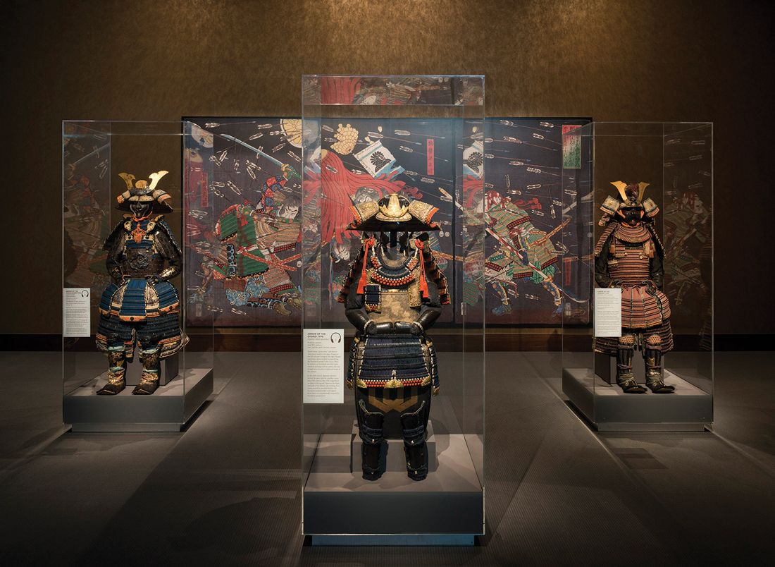 The Kimbell’s Japanese art is a backdrop for suits in Samurai.