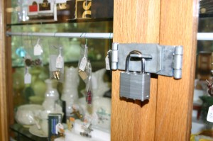 Some dealers add an extra lock or two for security reasons.