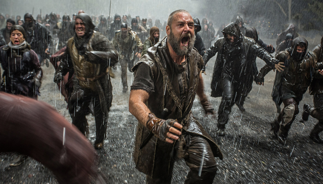 Russell Crowe plays Noah as a B.C. eco-terrorist.