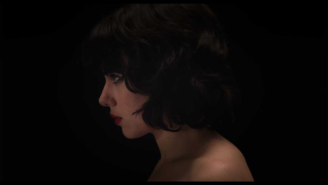 Scarlett Johansson strips down for her latest victim in Under the Skin.