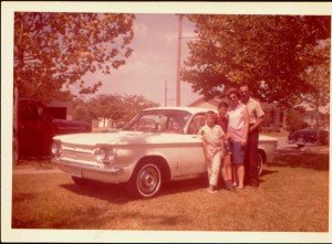 Rodney, Danny Jr., a pregnant Ema, and Dan Sr. pose for a family photo in 1963. Courtesy Ema’s Enterprises