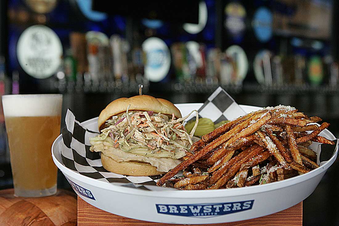 The BBQ Slaw Chicken Sandwich packs a nice kick.