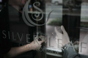 Silverleaf Cigar Lounge is tops for fine cocktails and even finer cigars.  Lee Chastain