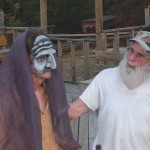 Johnny Simons (right) might as well put “Free Spirit” on his business cards. What else would the founder of Hip Pocket Theatre be? Jeff Prince