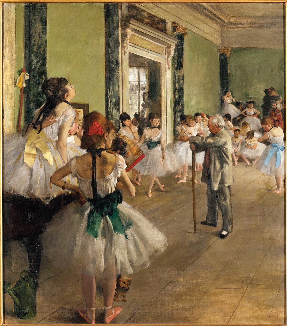 Edgar Degas’ “Dance Class” is part of the Kimbell’s Faces of Impressionism exhibit. See Sunday.