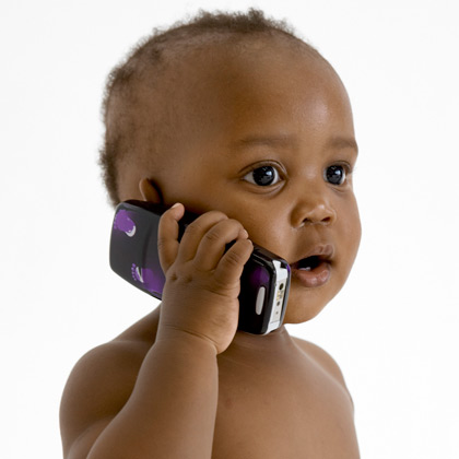 Image result for baby with phone