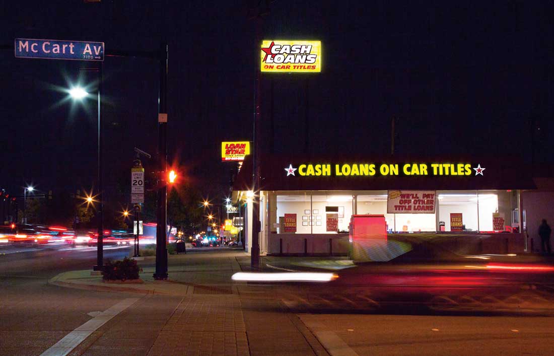 Texas is a favorite state for high-interest payday lenders, and Fort Worth resists their regulation.