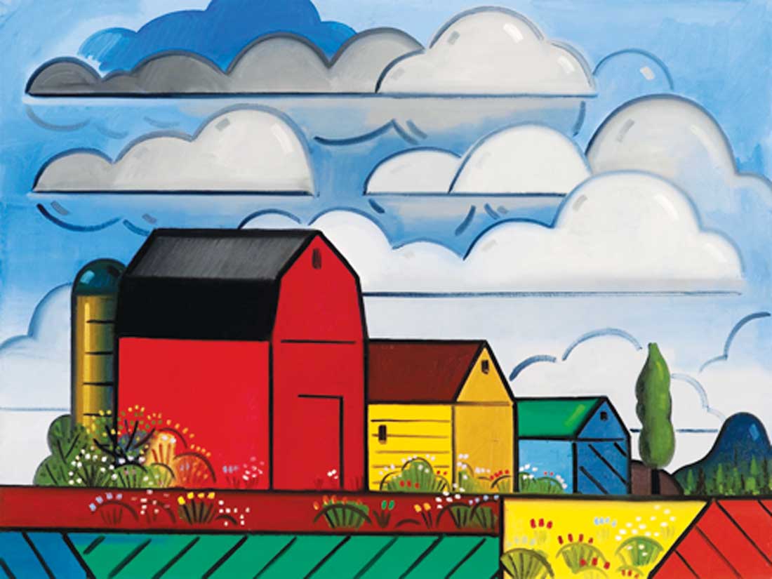 Richard Thompson’s “Painter’s Farm #7”