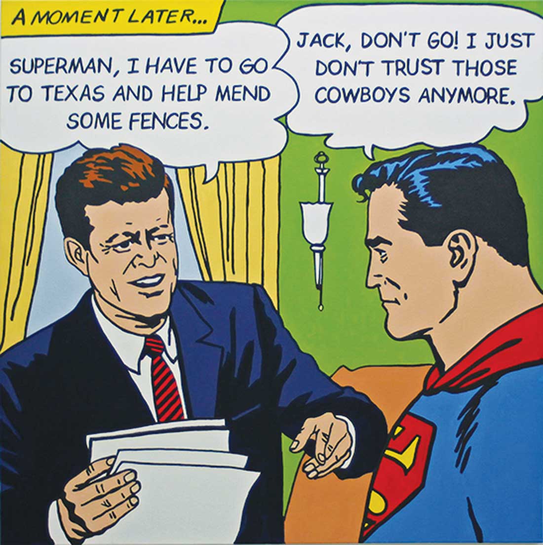 Superman has some advice for “Jack.”