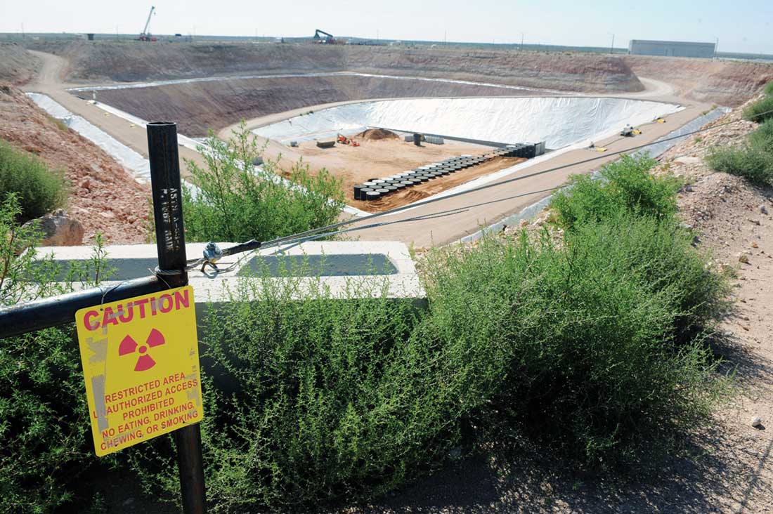 Opponents of expanding the nuclear disposal site in Andrews County say it’s not safe for high-level waste. David Bowser