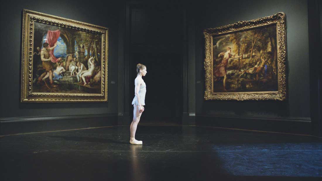 Dancer LeAnn Benjamin performs in a hallowed museum’s exhibition space in National Gallery at the Modern. See Friday.