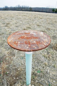 Chesapeake’s well by the dam was plugged in April 2014.