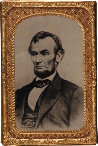 lincoln-tintype