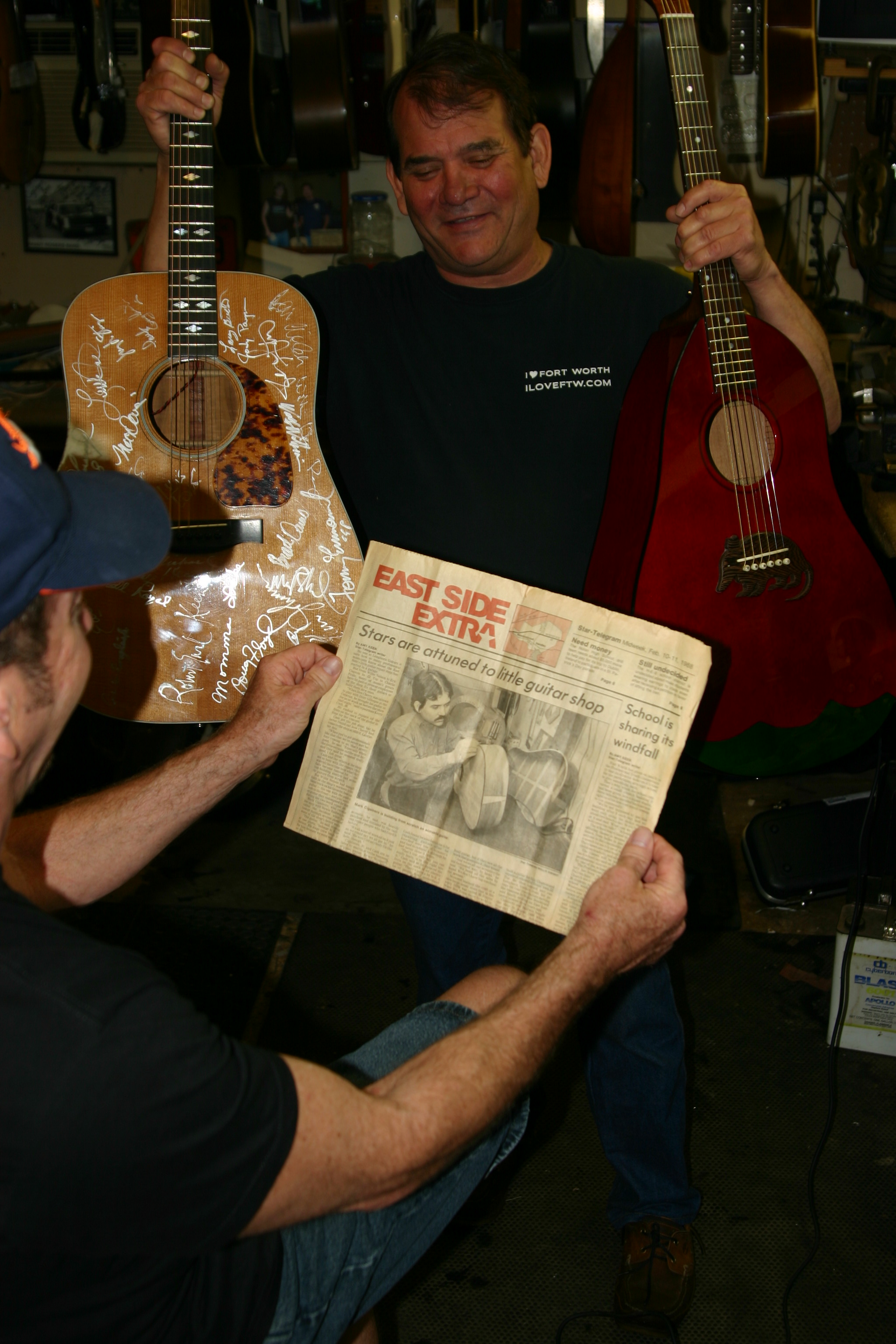 Luthier Takes Chili Pepper Guitar To Larry Joe Taylor Festival - Fort Worth Weekly