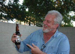 Associate Editor Jeff Prince has been overcoming his distaste for beer for 40 Years. Photo by Billie Jeanne Walker.