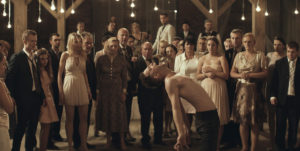 Itay Tiran causes a scene at his own wedding in "Demon."