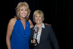 Nancy Lieberman and Diana Nyad