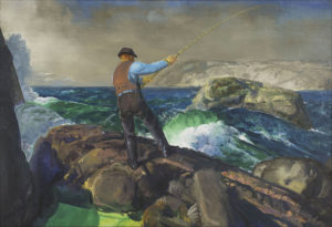 George Bellows (1882-1925); The Fisherman; 1917; Oil on canvas; Amon Carter Museum of American Art, Fort Worth, Texas; 2016.9