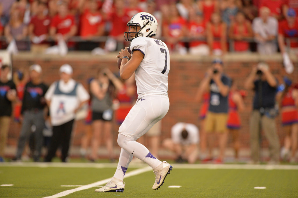 Kenny Hill will try and bounce back from a season of miscues and interceptions to try and lead the Frogs towards their goals of a conference championship.