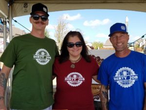 From left to right: Derek Rock, Lashawn Hubenak, and Justin Watson.