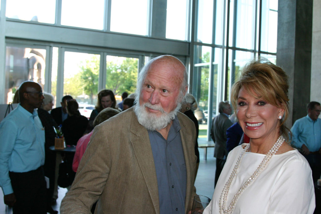 Lone Star Film Society board director Johnny Langdon is shown here at the Bill Paxton memorial held in April at the Modern Art Museum of Fort Worth. Photo by Jeff Prince.