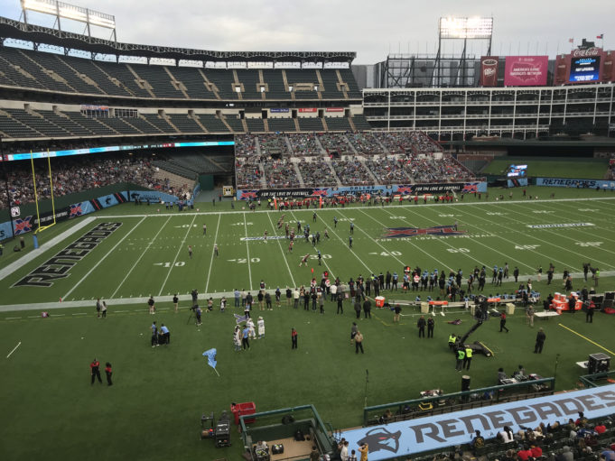 Dallas Renegades game