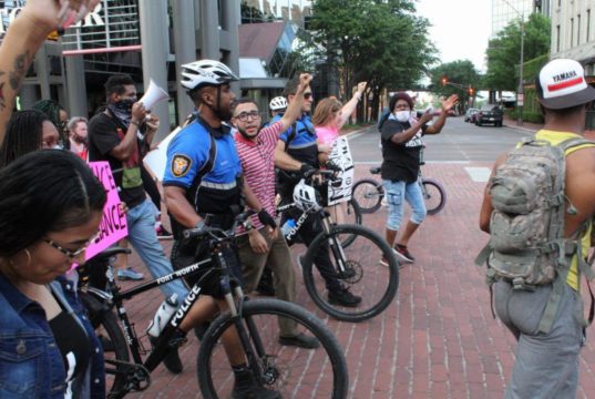 Fort Worth Protesters Call for Economic Activism