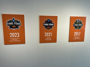 NCAA WFF signs - Texas