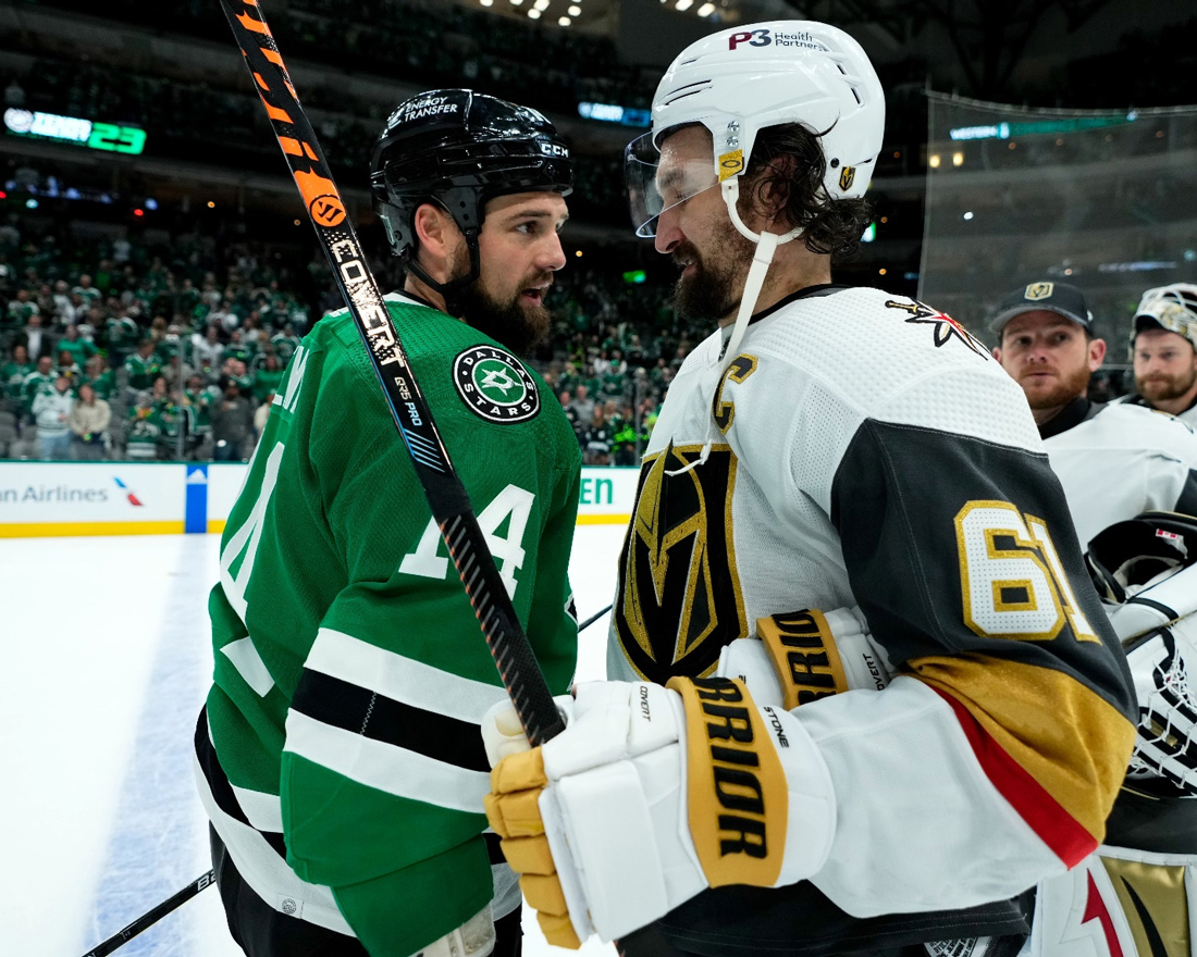 Stars captain Jamie Benn suspended two games after cross-check on Golden  Knights' Mark Stone