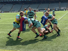 Dallas Jackals warm up