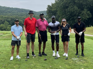 Gasol, Wade Haywood Lieberman on the golf course