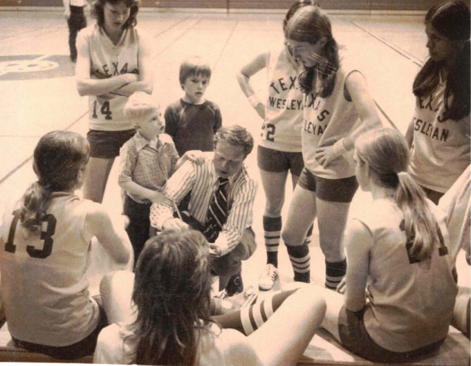 Ed Olson coaches basketball at TWC