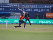 Major League Cricket batsman