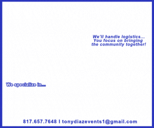 Diaz Events Web Ad 300x250