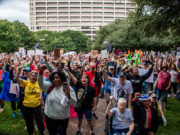 No Kings Rally Draws 8K