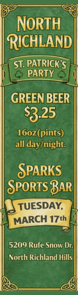 Sparks St pattys Web Ad 160X600