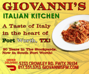 Giovannis Web Ad (300 x 250 px)