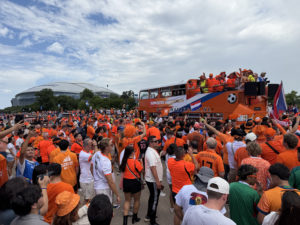 Orange Walk in Arlington
