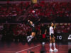 Olivia Mauch serves