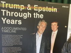 Trump/Epstein Bookmobile Stop in North Texas